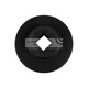 CLÉ POUR ÉCROU D’ESSIEU HEXAGONAL, CARRÉ 1", 95 MM